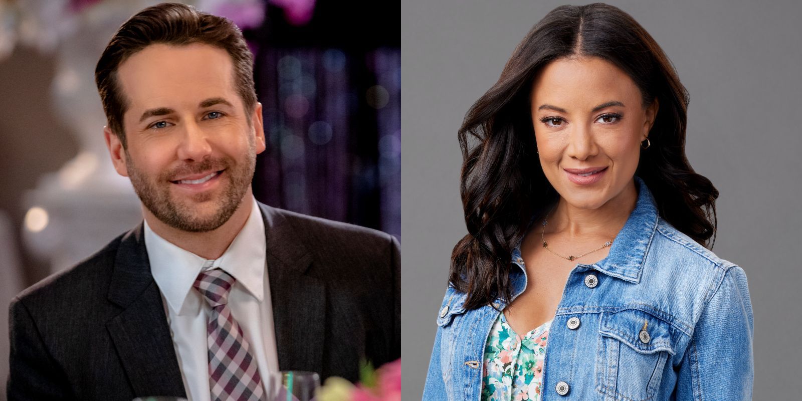 Niall Matter and Heather Hemmens star in Come Fly With Me on Hallmark Movies & Mysteries