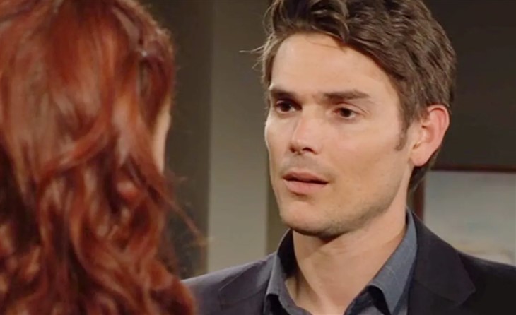 The Young And The Restless: Sally Spectra (Courtney Hope) Adam Newman (Mark Grossman)
