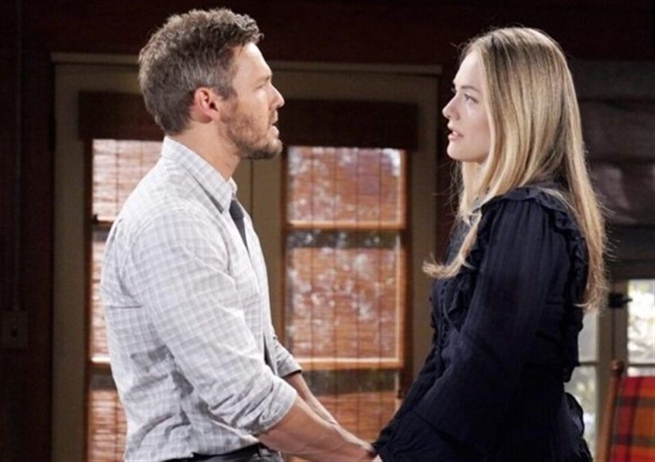The Bold And The Beautiful: Hope Logan (Annika Noelle) Liam Spencer (Scott Clifton) 