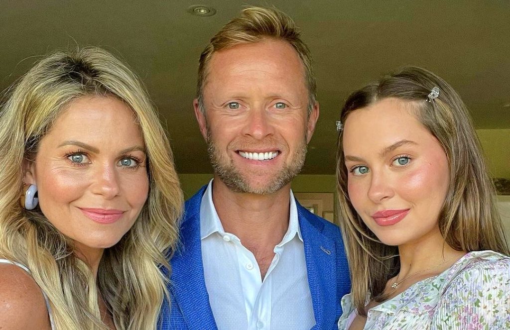 Candace Cameron Bure and family