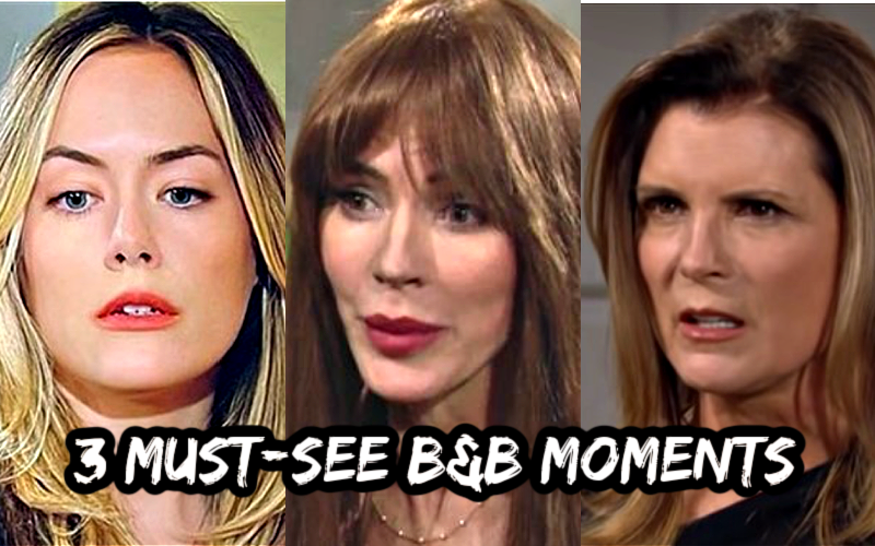 The Bold And The Beautiful Spoilers: 3 Must-See B&B Moments – Week Of October 2