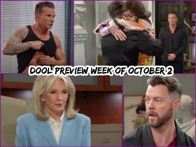 Days of Our Lives Preview Week Of October 2: Susan’s Reunion, Sizzing 6-Packs, Violent Confessions, Overheard Secrets