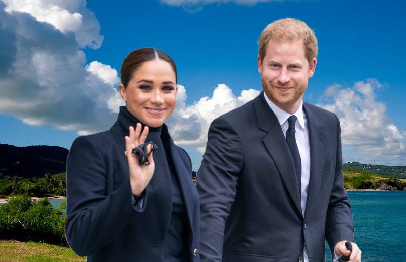 Prince Harry and Meghan Flew To Caribbean To Brainstorm Moving Forward