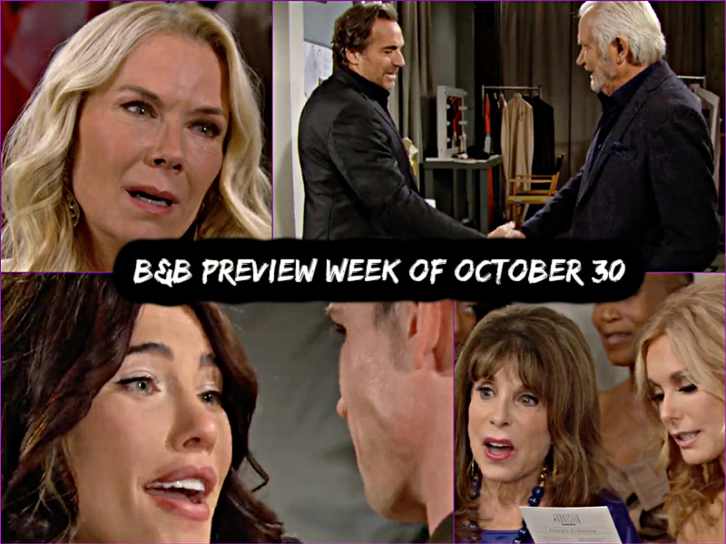 The Bold and the Beautiful Preview: Steffy & Finn Reunite, RJ Exposes Eric’s Death Secret
