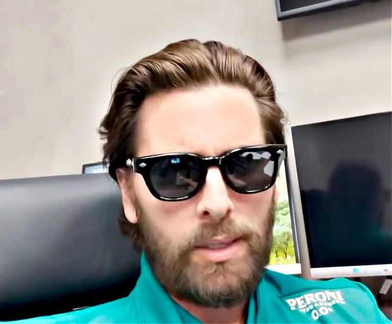 Scott Disick Vies For Kourtney Kardashian’s Baby Spotlight On Social Media