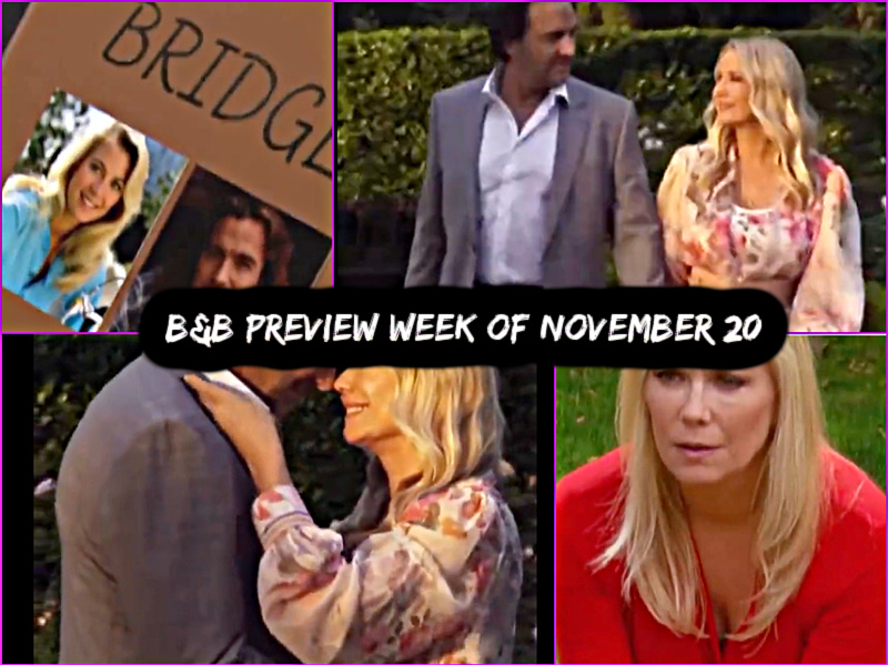 The Bold and the Beautiful Preview: Ridge’s Romantic Gratitude, Brooke’s Trip Down Memory Lane