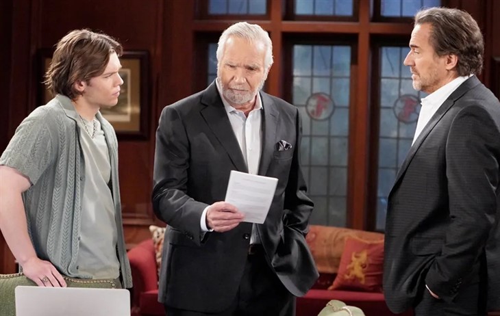 The Bold And The Beautiful Spoilers: RJ And Ridge Deal With Guilt Separately, Over Eric’s Grim Diagnosis