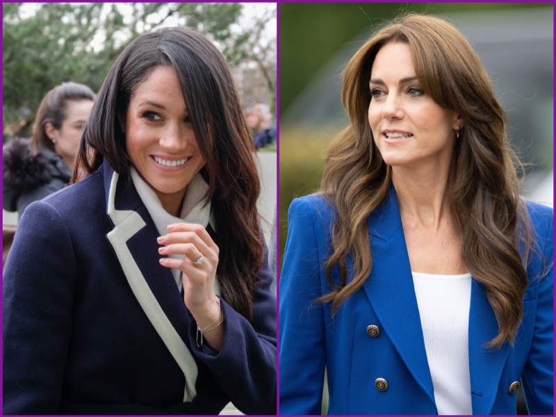 Kate Middleton & Meghan Markle's Lack Of Communication While Paying Respects to Late Queen Revealed