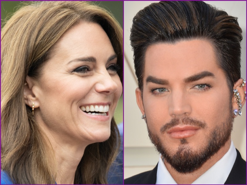 Adam Lambert Shares His Thoughts On Meeting Princess Kate: “Breathtaking”