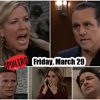 General Hospital Spoilers Friday, March 29: Jason vs Sonny, Dante’s Update, Anna’s Intel, Valentin’s Arrangements