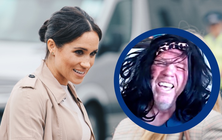 Meghan Markle’s Brother Savages Her in Ugly Wig And Tiara