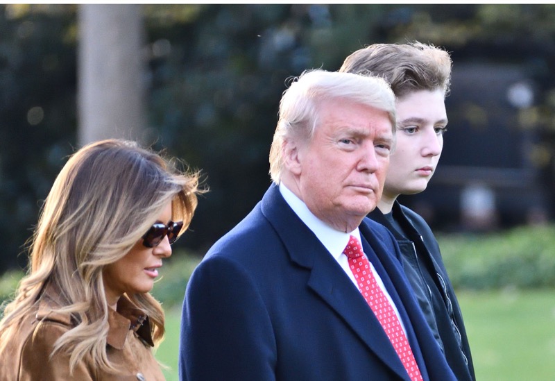 Barron Trump Bullied Over Hush Money Trial