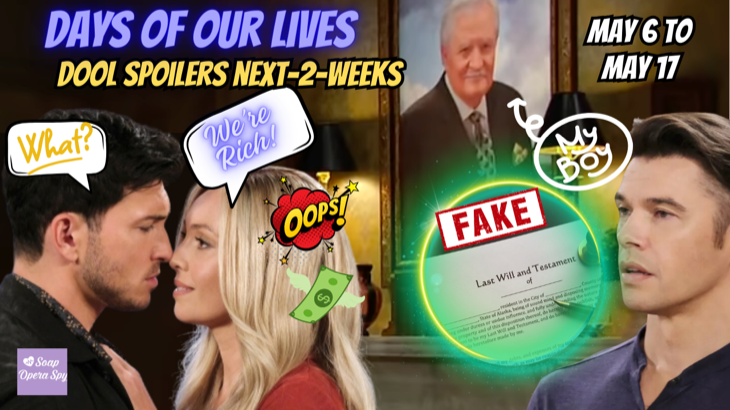 Days Of Our Lives 2-Week Spoilers: May 6-17: Theresa’s Blunder & EJ’s Terrible Secret