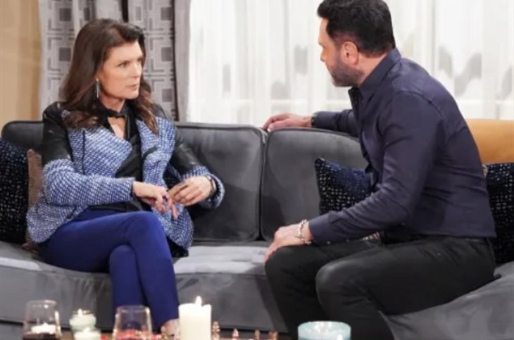 The Bold And The Beautiful Spoilers: Bill's Shocking Visit To Sheila Revealed-Dire Warning for Deacon's Fiancée?
