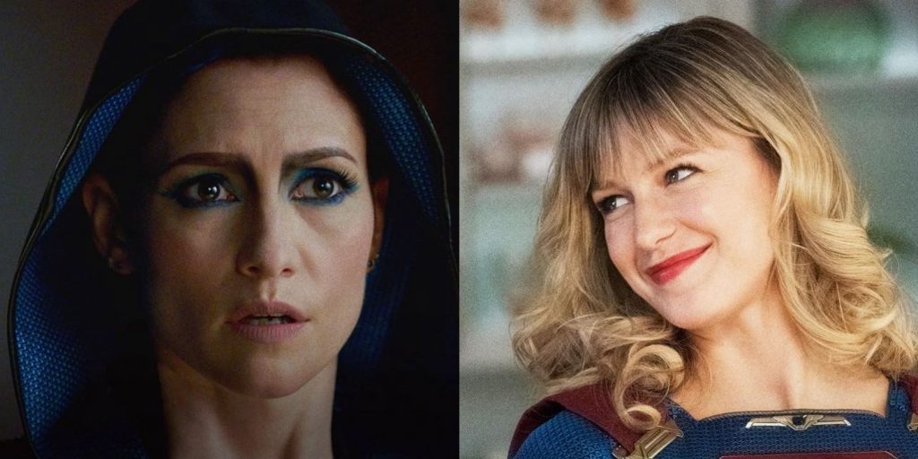 The Way Home star Chyler Lee with Supergirl star Melissa Benoist