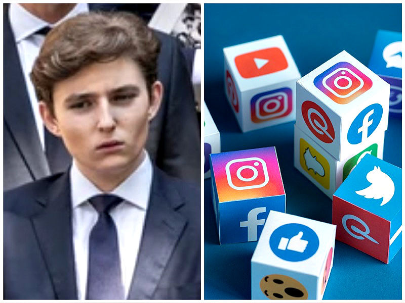 Barron Trump Forbidden To Have His Own Social Media Accounts?