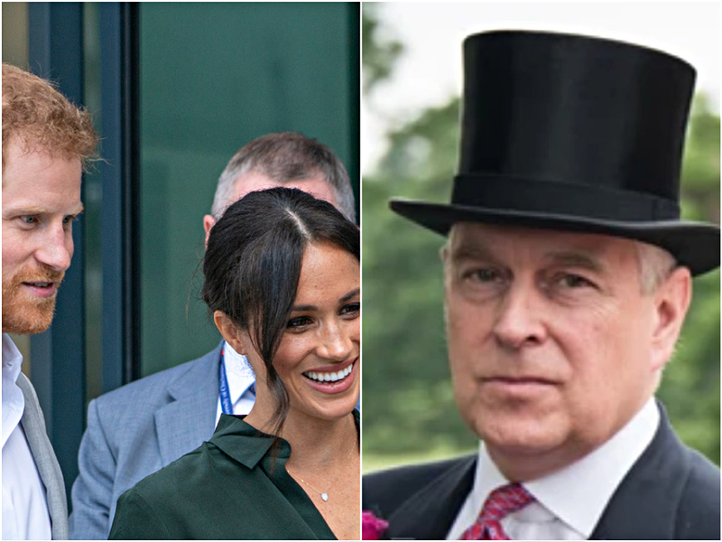 Prince Harry & Meghan Living With Disgraced Prince Andrew at Bottom of Popularity Poll