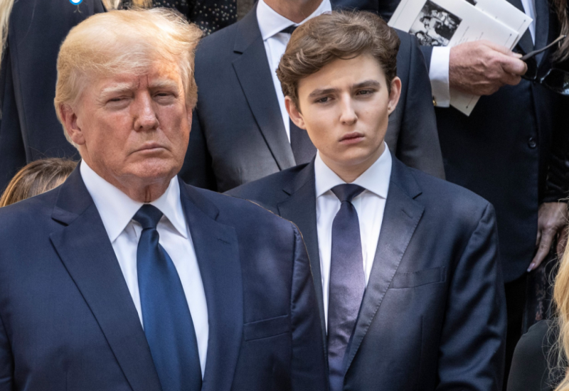 Why Does Barron Trump Dress Like A Donald Trump Mini-Me?