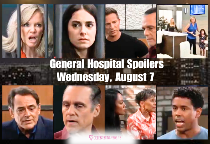 General Hospital Spoilers Wednesday, August 7: Trina shattered, Sonny's Shocking Results, Donna Crisis, Ava and Molly Battle