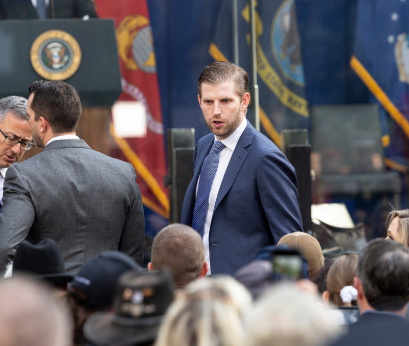 Eric Trump Describes Meghan Markle As A Spoiled Apple