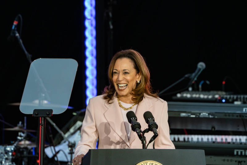 Kamala Harris Radiating Positive Energy At Her Campaign Rallies