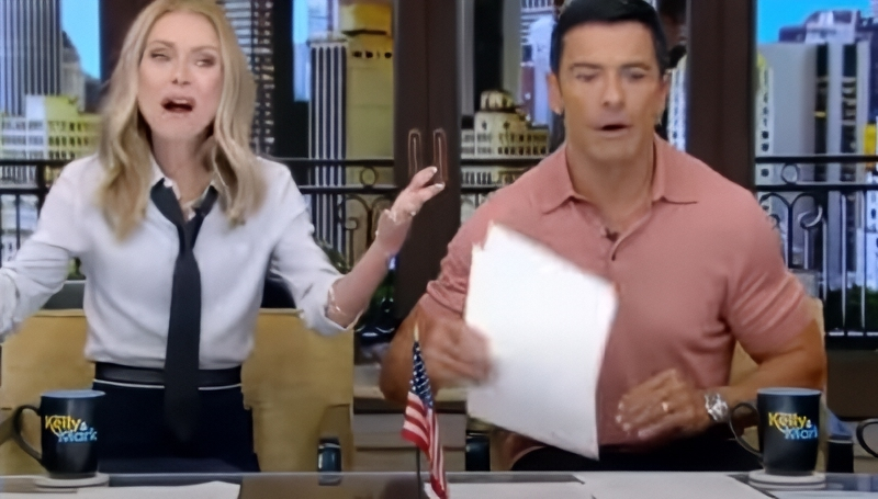 Live With Kelly and Mark - ABC - Kelly Ripa and Mark Consuelos