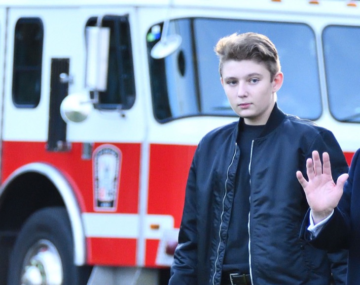 Barron Trump Stands Tall Among the Celebrity Nepo Babies At New York University