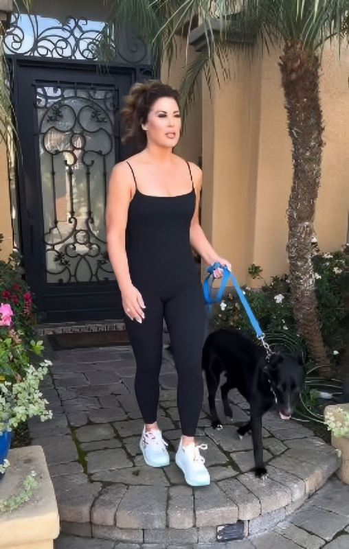 RHOC Star Emily Simpson With Togo - Instagram