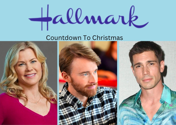 Hallmark Spoilers: 15th Anniversary Countdown To Christmas Star Studded Line Up Includes Allison Sweeney, Chandler Massey, And Tanner Novlan