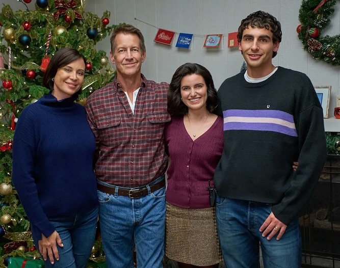 Catherine Bell and James Denton star in Happy Holidays From Cherry Lane