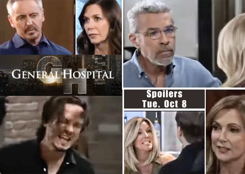 General Hospital Spoilers Tuesday, Oct 8: Dante Shattered, Lucky's Meltdown, Anna’s Warning, Carly's Promise