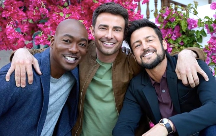 The First Look At Hallmark Channel’s ‘The Groomsmen’ Trilogy – Favorites Jonathan Bennett, Tyler Hynes & B.J. Britt Star In Movie Series