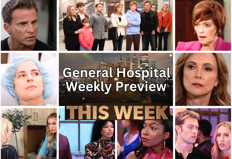 General Hospital Weekly Preview Oct 21-25: Alarming News, Total Disbelief, Extreme Shock, Risky Surgery