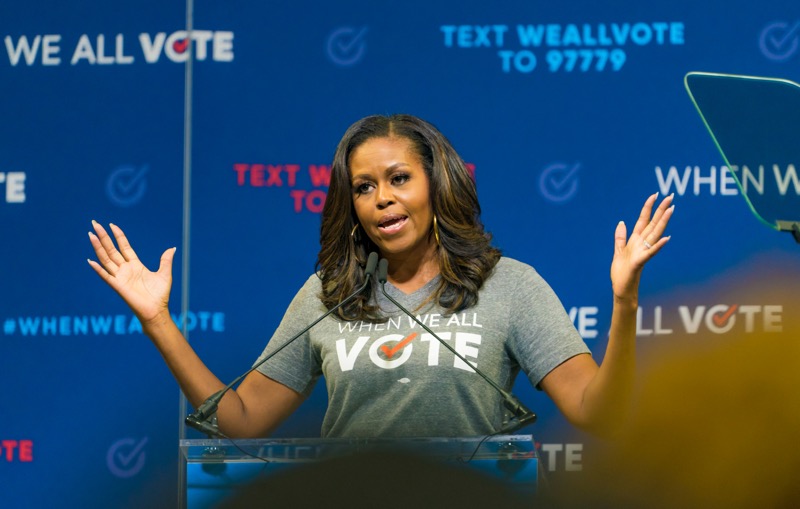 Michelle Obama Makes A Strange Claim About Donald Trump