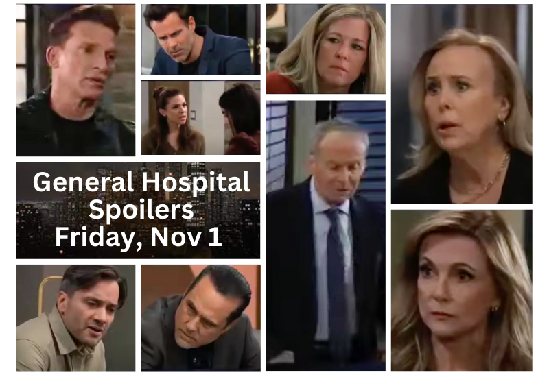 General Hospital Spoilers Friday, Nov 1: Laura Freaking, Dante's Guilt, Jason's Request, Kristina vs Molly