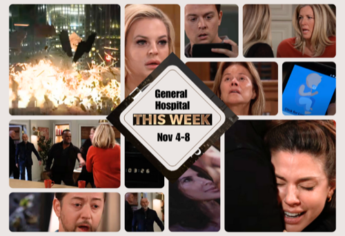 General Hospital Weekly Preview Nov 4-8: Extreme Grief, Dangerous Kidnapping, Deadly Explosions, Shocking Discovery