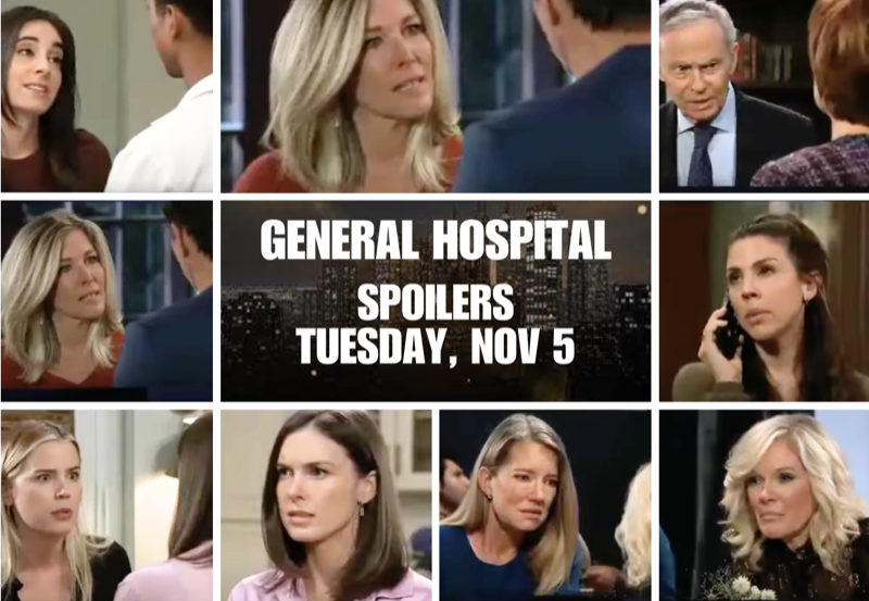 General Hospital Spoilers Tuesday, Nov 5: Sasha Blasts Willow, Kristina Horrified, Ava Pleads, Drew Worried