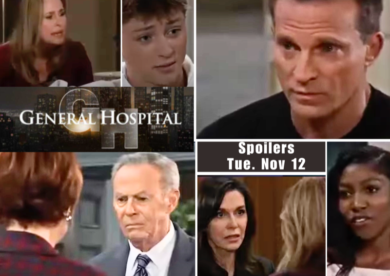 General Hospital Spoilers Tuesday, Nov 12: A Lulu Twist, Trina Temper Explodes, Danny's Bold Move, Diane Furious