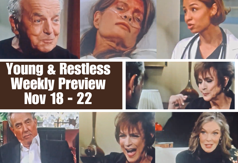 The Young and the Restless Preview Week of Nov 18: Jordan & Ian’s Win, Phyllis’ Coma, Elena Dawson Returns