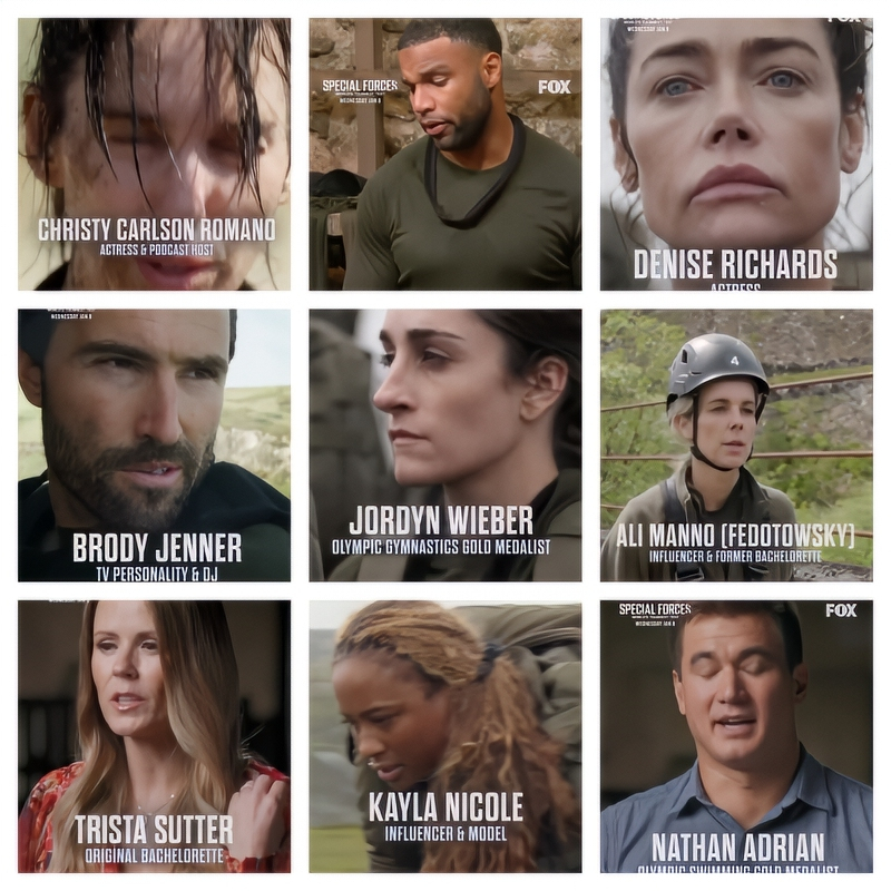 Special Forces World's Toughest Test S3 - Some Of The Cast- Fox