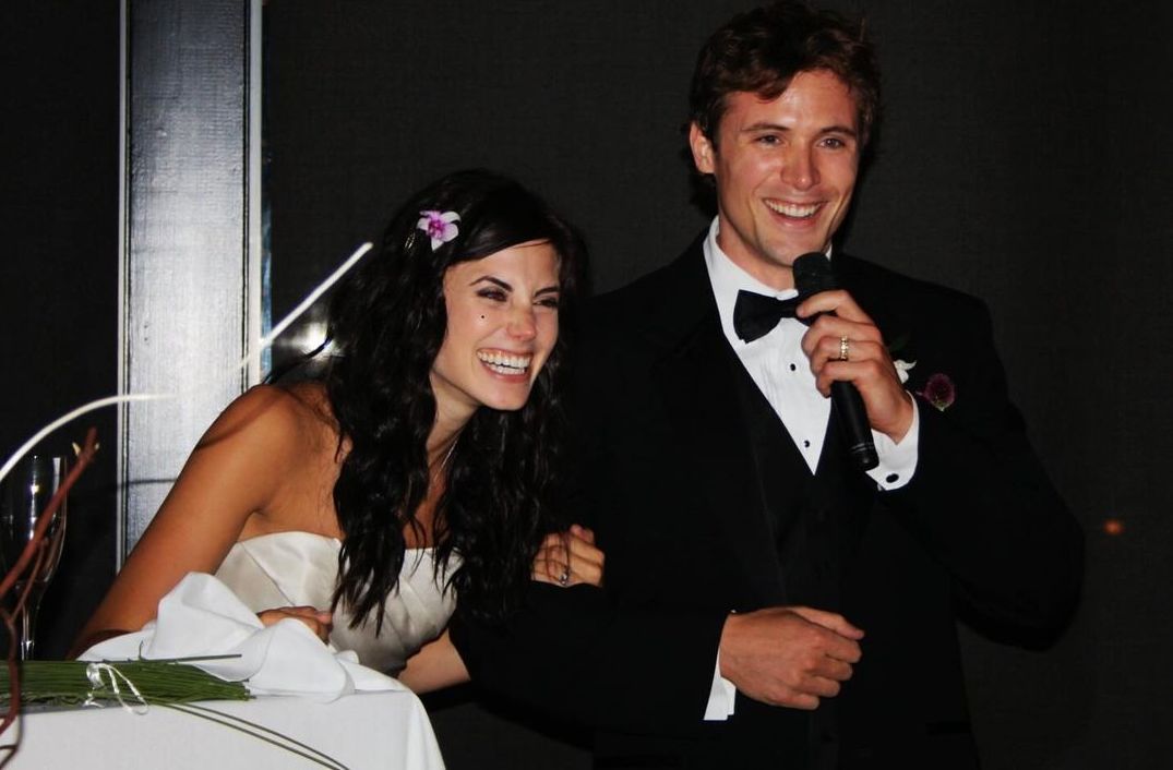 Meghan Ory and John Reardon