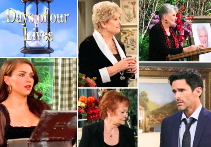 Days Of Our Lives Spoilers Tues, Dec 3: Doug’s Funeral, Horton Time Capsule, Liz vs Marie, Shawn’s Surprise