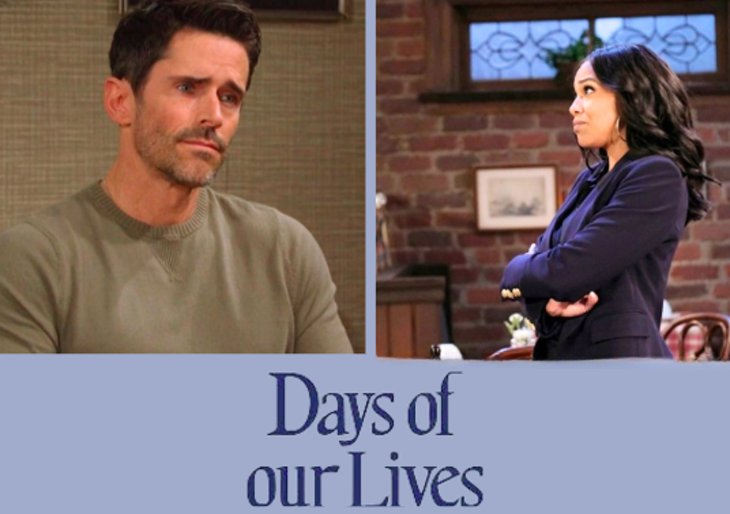 Days Of Our Lives Spoilers: Jada & Shawn’s Steamy One-Night Stand – Stress and Temptation Of Working Closely Becomes Too Much For Cops?