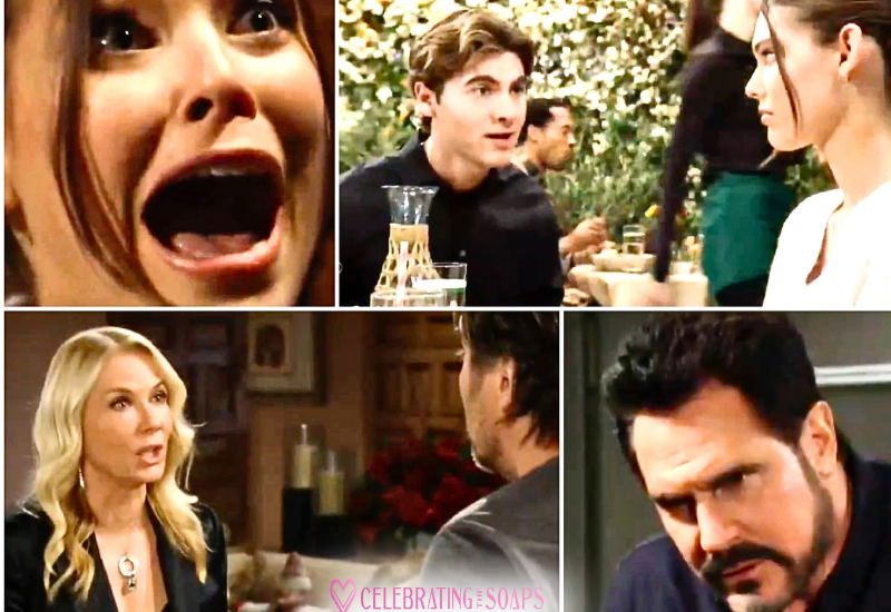 The Bold and the Beautiful Preview Week of Dec 23: Luna Beaten, Electra’s Horror, Brooke Explains, Forrester Christmas