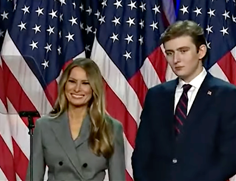 Barron Trump Wants To Move To The White House