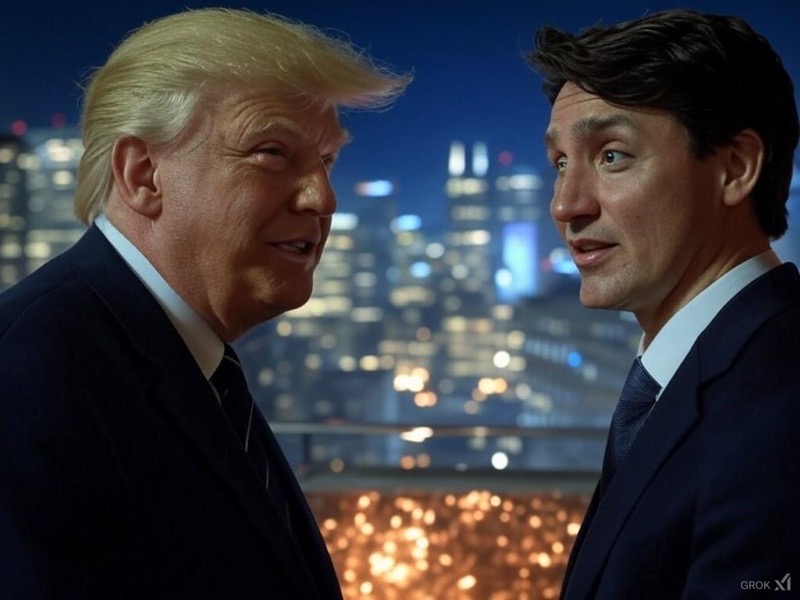  Donald Trump Trolls Justin Trudeau