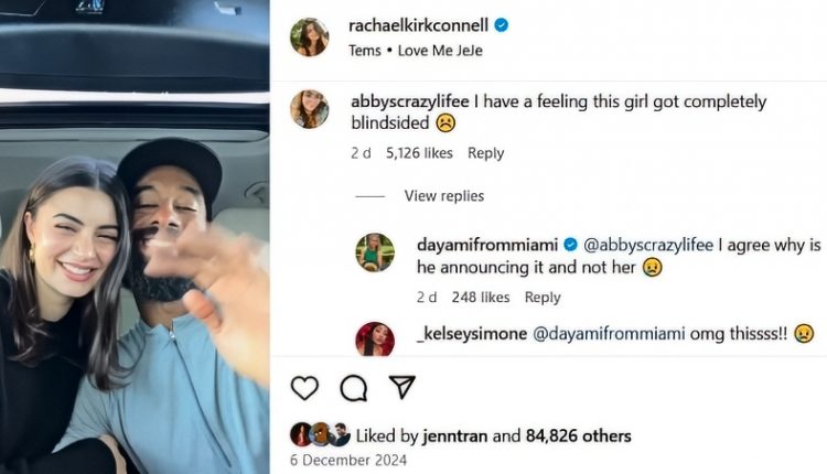 Rachael Kirkconnell Likes A Comment About Being Blindsided – Instagram