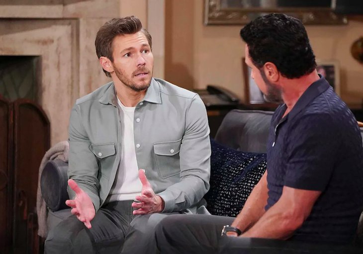 The Bold And The Beautiful Spoilers: Liam Spencer Busts Bill And Luna, Exposes Dad