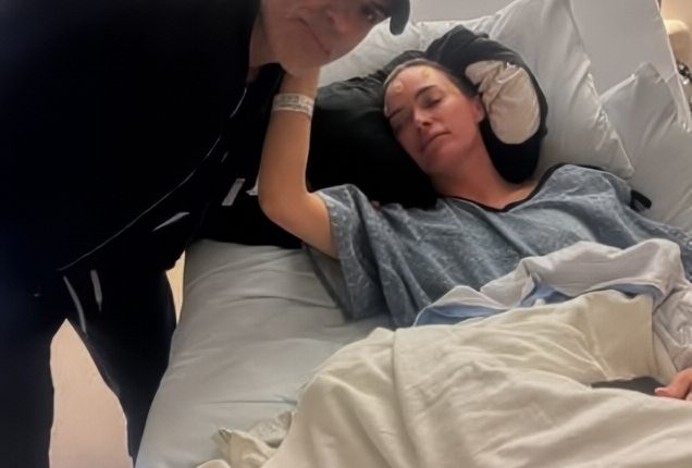 Arroyave shares a photo of himself with Mellencamp in hospital – Instagram