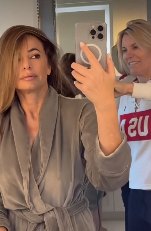 Leah Gets Pampered By Sandy - Instagram